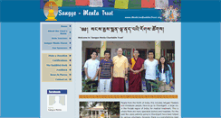Desktop Screenshot of medicinebuddhatrust.org